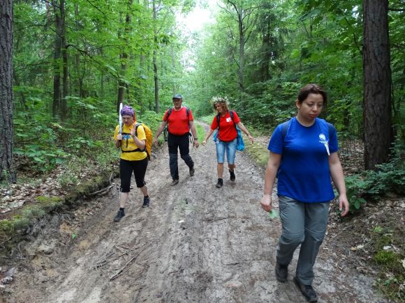 Żółty szlak z Jarosławia do Radawy