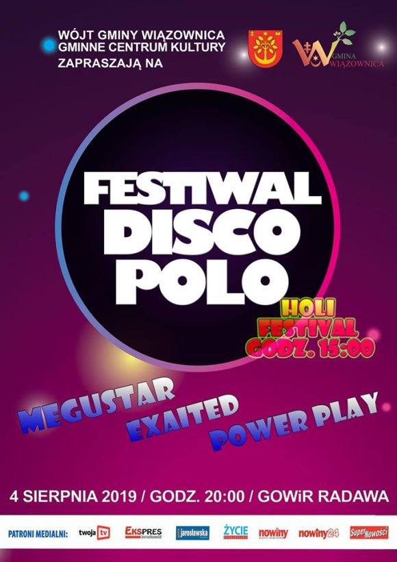 Festiwal Disco Polo 2019 - plakat