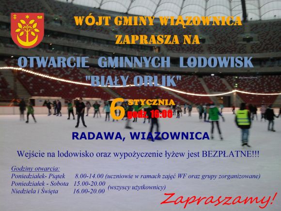 Gminne lodowiska Biały Orlik