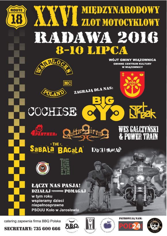 XXVI Międzynarodowy Zlot Motocyklowy w Radawie