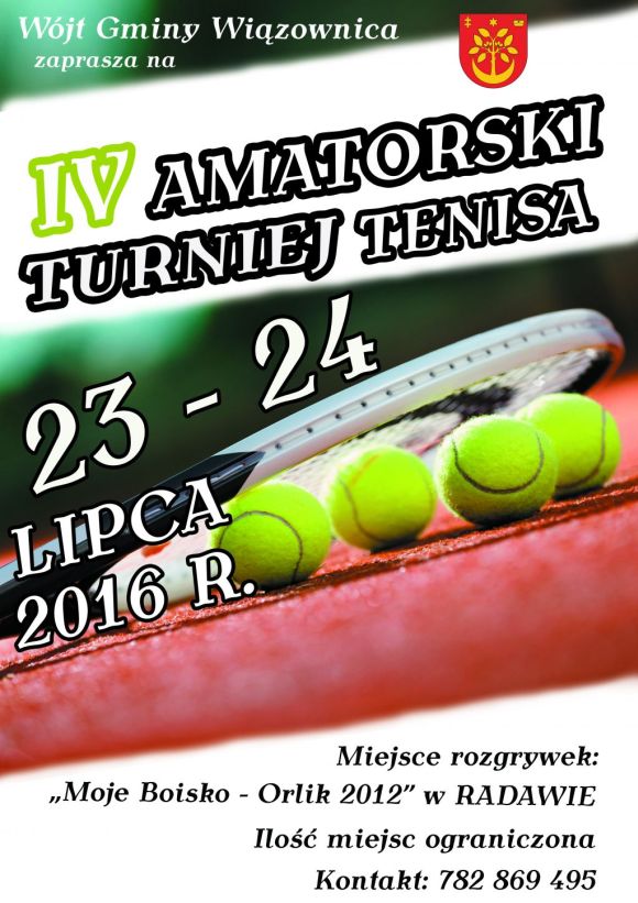IV Amatorski Turniej Tenisa Ziemnego