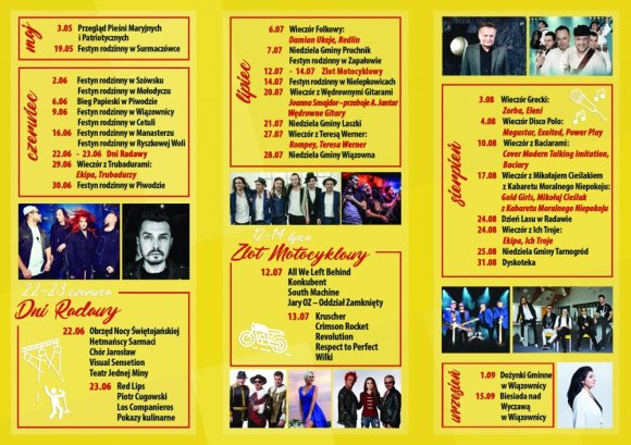 Kalendarz Imprez Kulturalnych 2019 rok